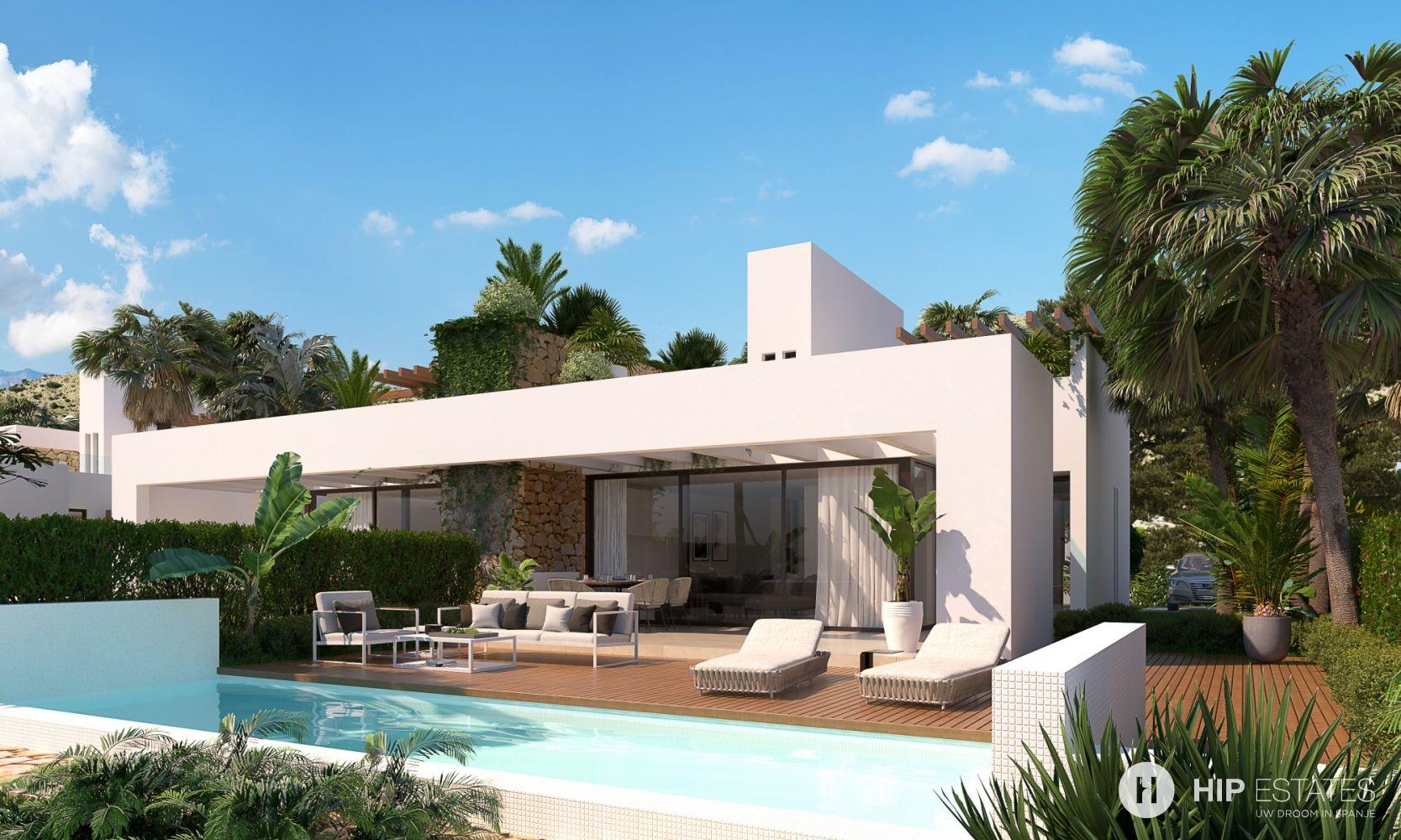 Villas Op Golfdomein Nabij Alicante Stad Costa Blanca Zuid Spanje